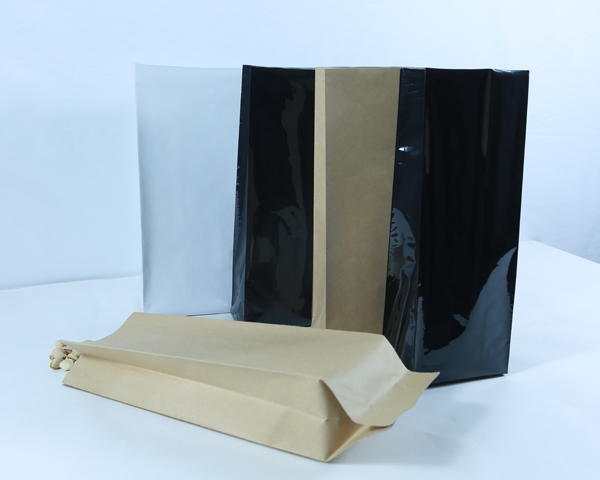 Coffee bags  leisure food kraft paper bags Matte finished ...